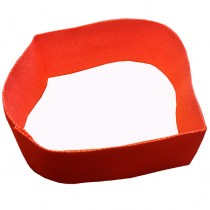 10 Stk. Textil Loops - Farbe orange (mittlerer Widerstand)